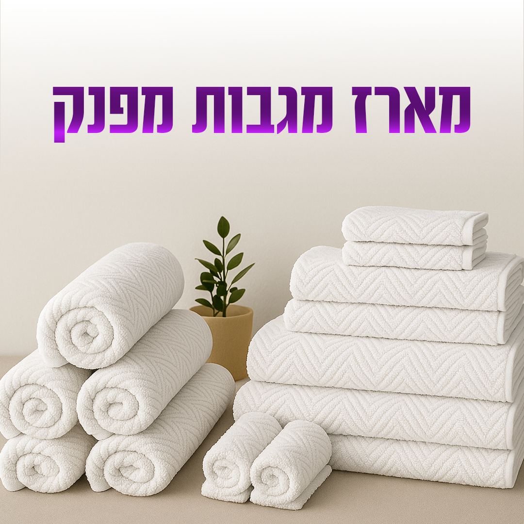 סט 12 מגבות