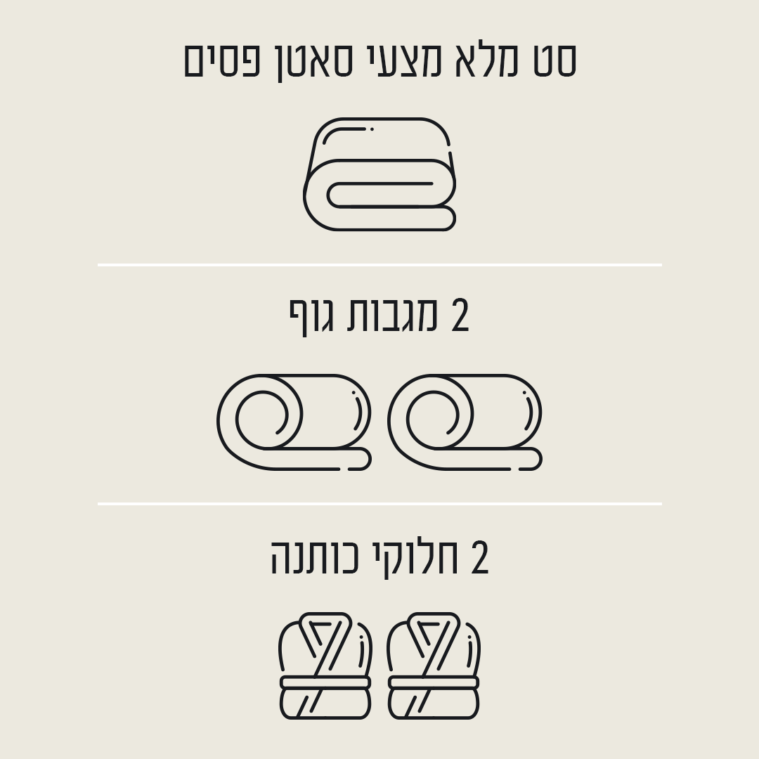 מארז בית מלון מפנק